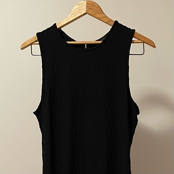 Twenty Black Midi Dress Made in Canada. - Picture 3 of 4